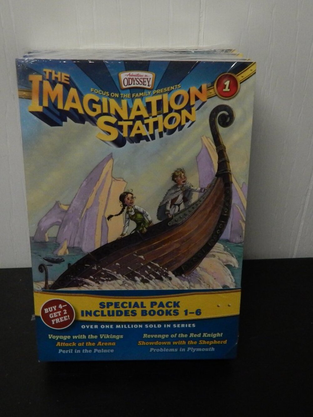 6 Imagination Station Adventures in Odyssey by Hering Paperback 1-6 Illustrated